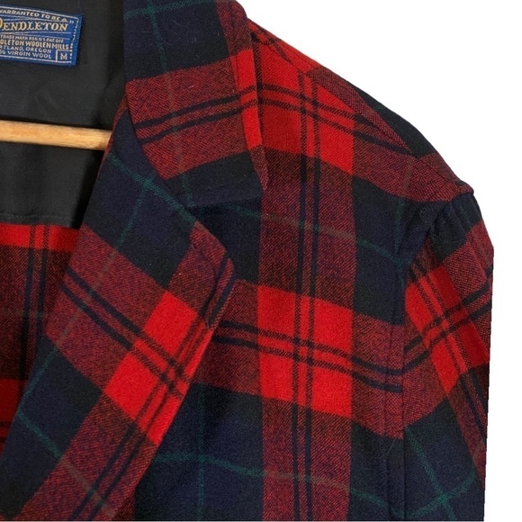 Vintage Pendleton Wool Blazer Sports Coat Jacket Size Medium - Picture 9 of 11